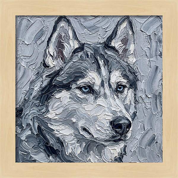 Siberian Husky Portrait
