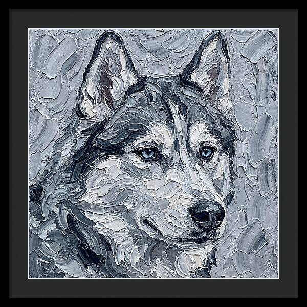 Siberian Husky Portrait