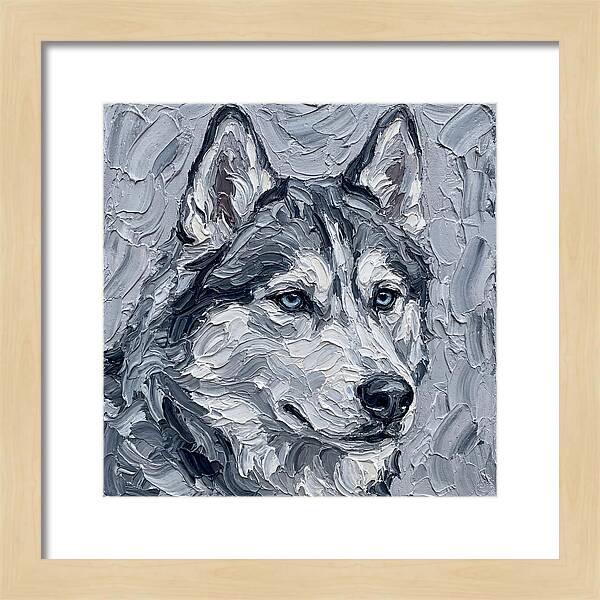 Siberian Husky Portrait