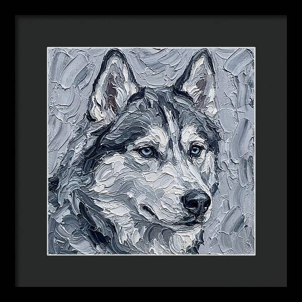 Siberian Husky Portrait