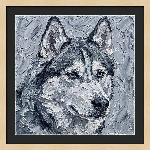 Siberian Husky Portrait