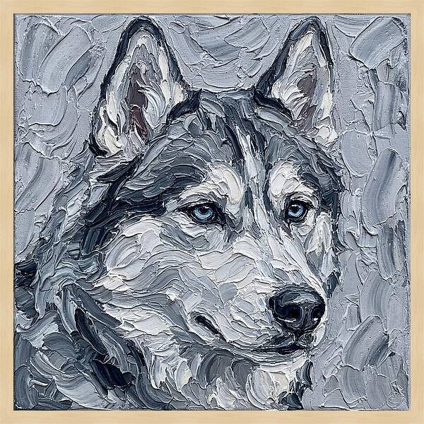 Siberian Husky Portrait