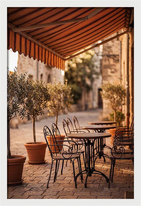 Sidewalk Caf Serenity