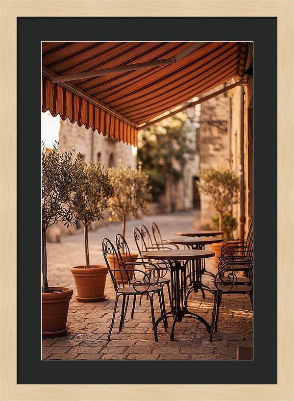 Sidewalk Caf Serenity