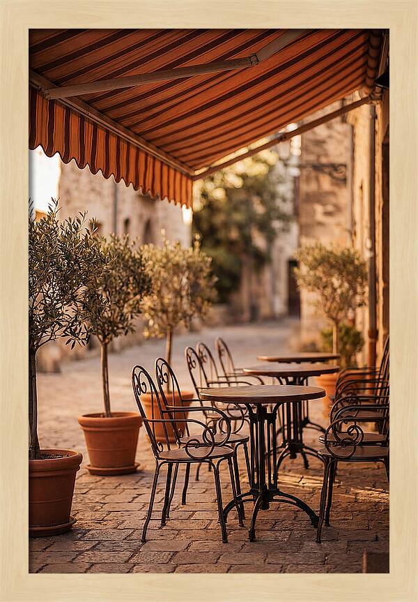 Sidewalk Caf Serenity