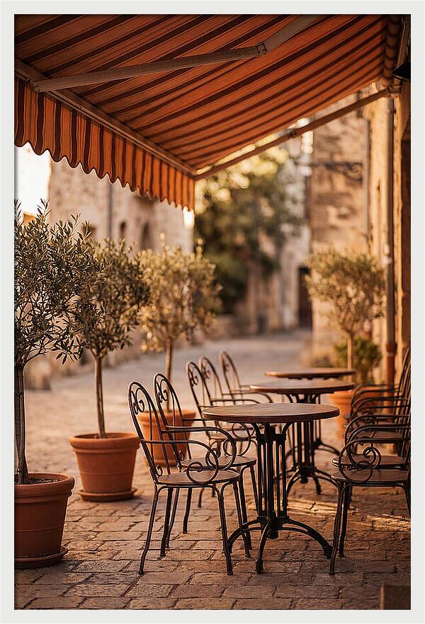 Sidewalk Caf Serenity