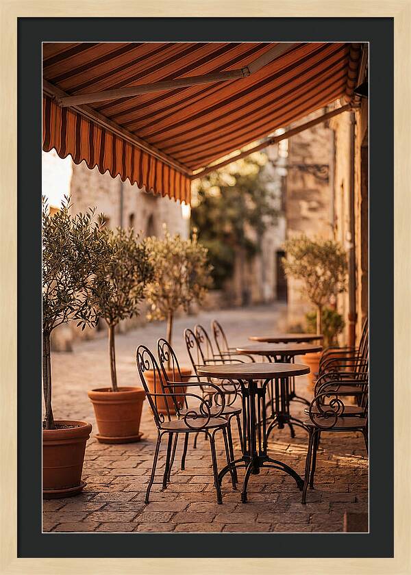 Sidewalk Caf Serenity