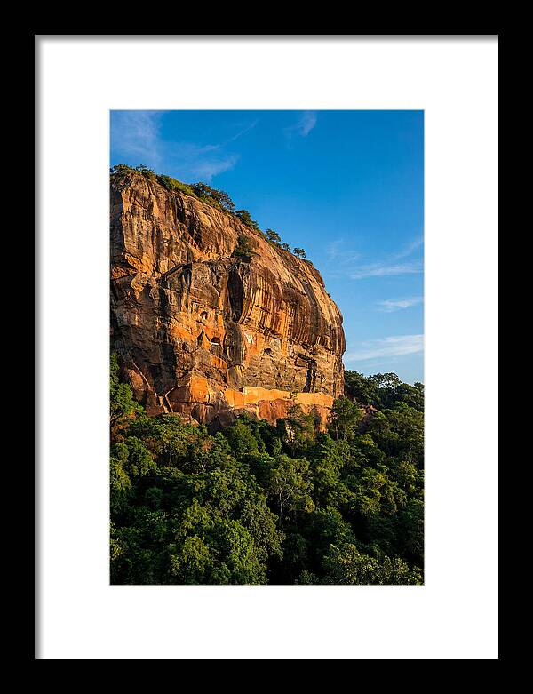 Sigiriya Lion Rock At Golden Hour