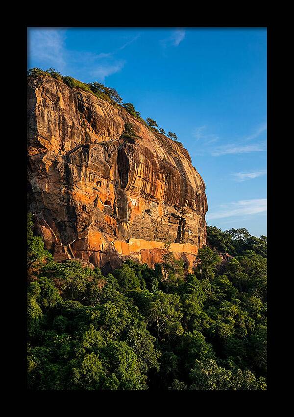 Sigiriya Lion Rock At Golden Hour