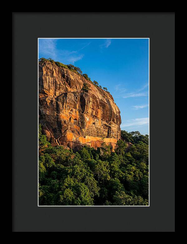 Sigiriya Lion Rock At Golden Hour