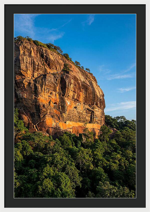 Sigiriya Lion Rock At Golden Hour