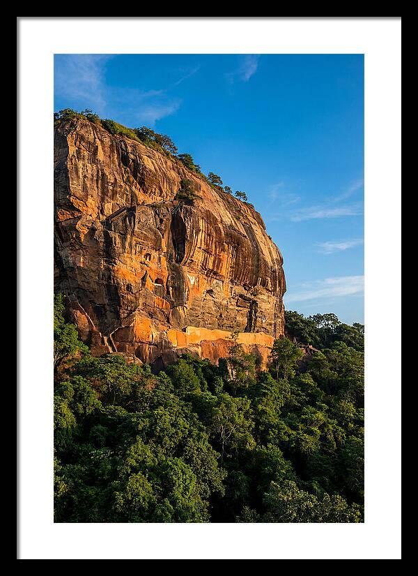 Sigiriya Lion Rock At Golden Hour