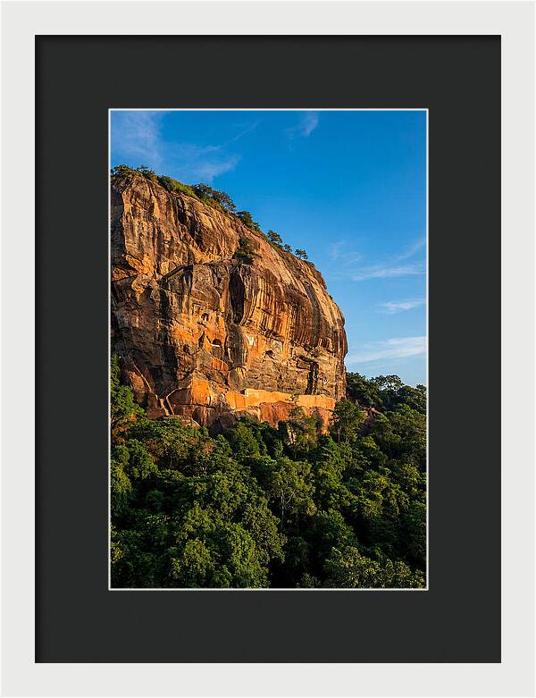 Sigiriya Lion Rock At Golden Hour