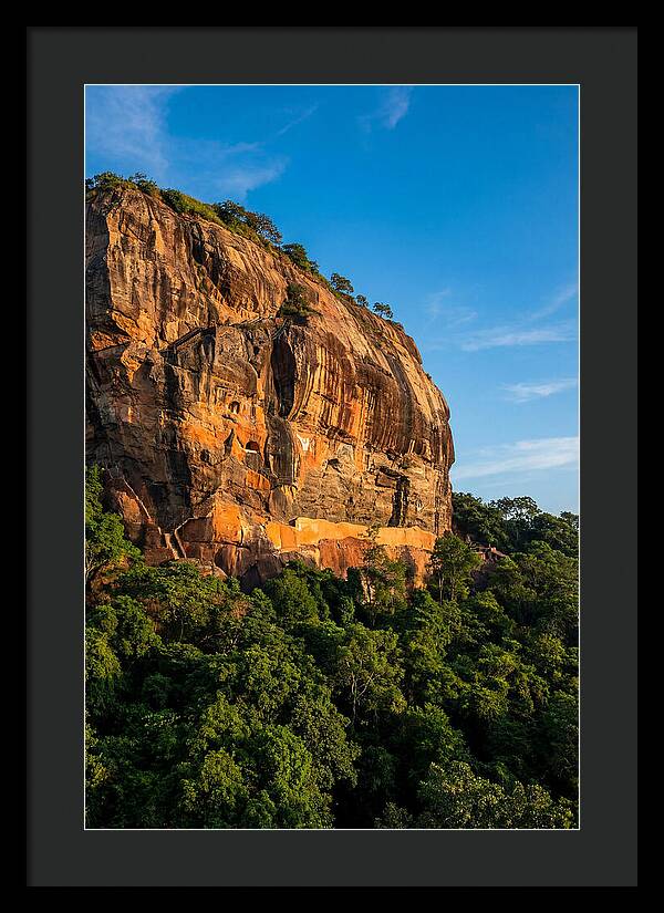 Sigiriya Lion Rock At Golden Hour
