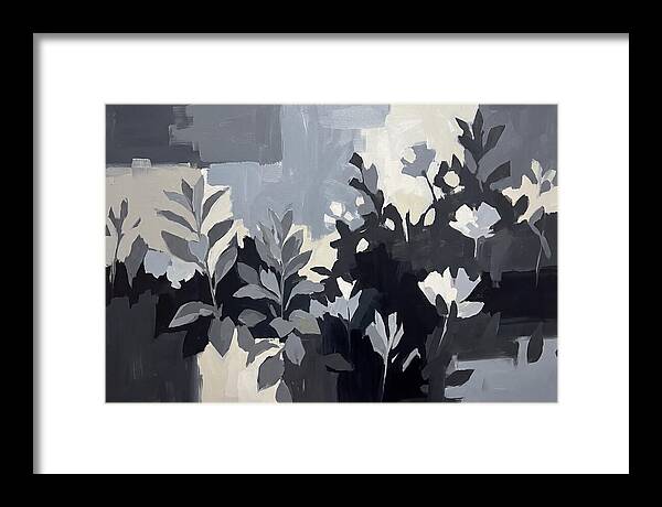 Silver Garden With Grey Leafed Plants