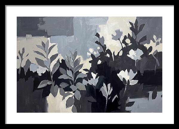 Silver Garden With Grey Leafed Plants
