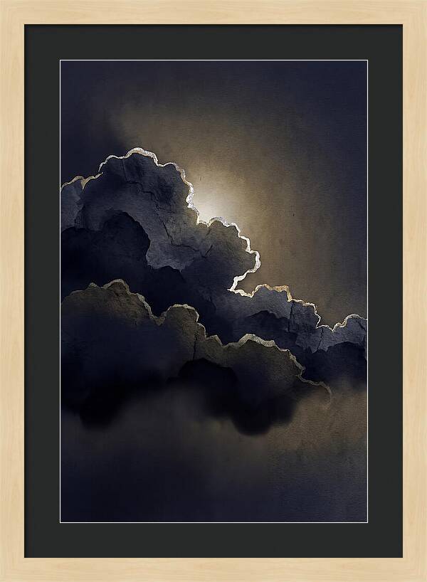 Silver Lining On Dark Cloud Edge