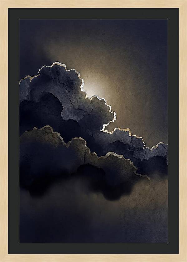 Silver Lining On Dark Cloud Edge