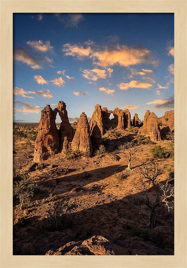 Sindou Peaks At Golden Hour