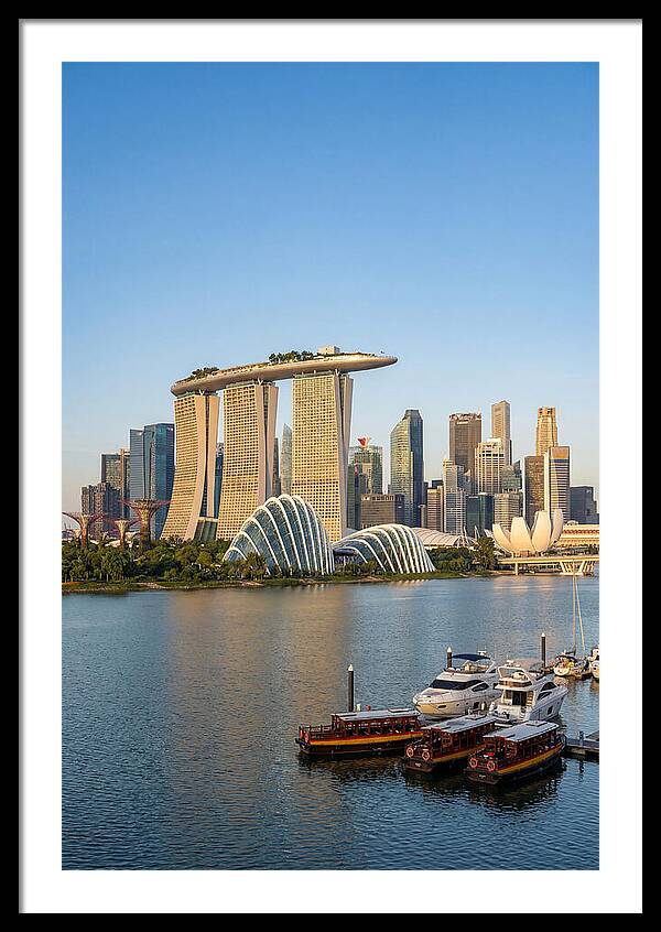 Singapore Skyline Reflections