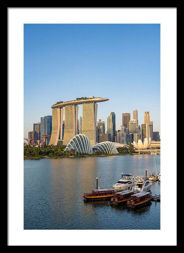 Singapore Skyline Reflections