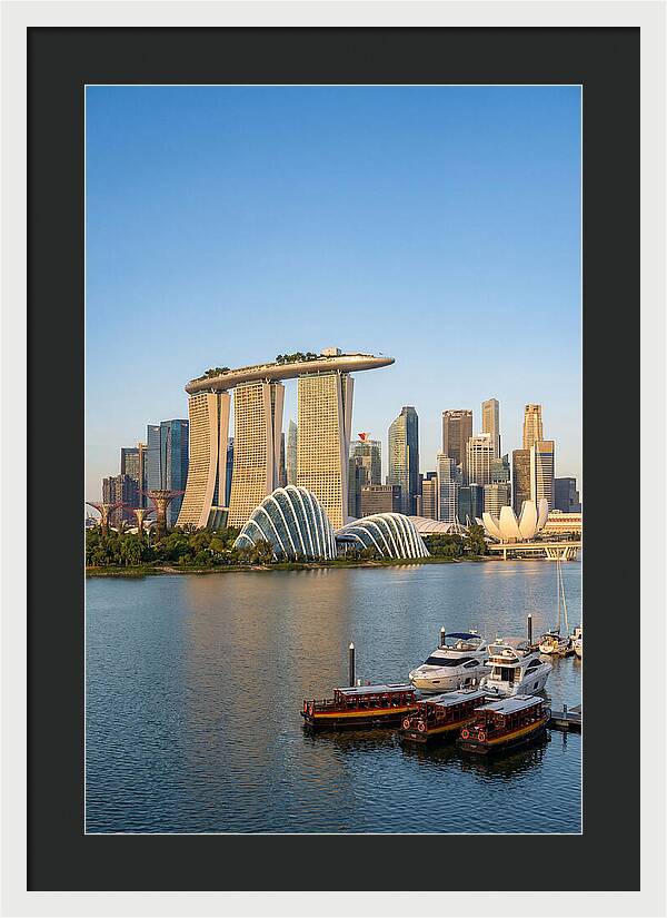 Singapore Skyline Reflections
