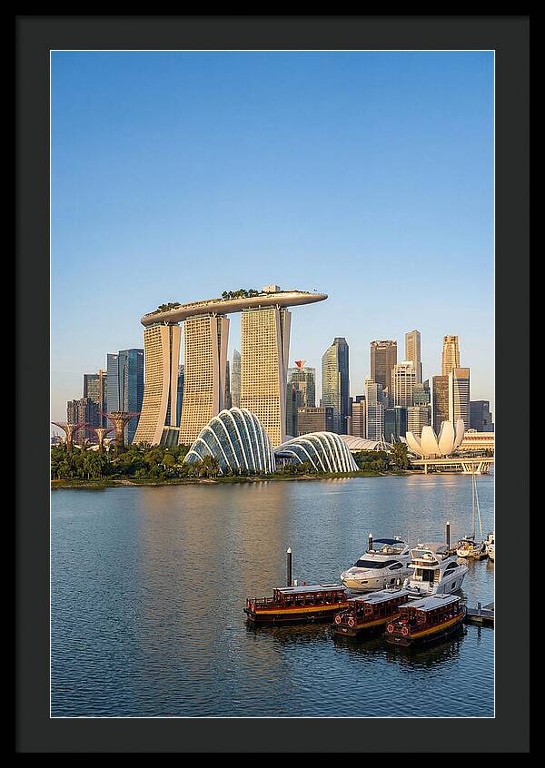 Singapore Skyline Reflections