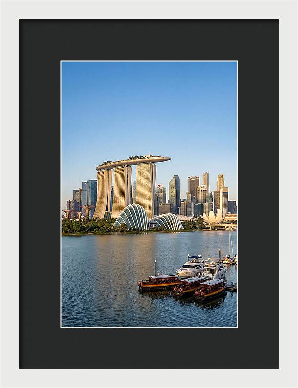 Singapore Skyline Reflections