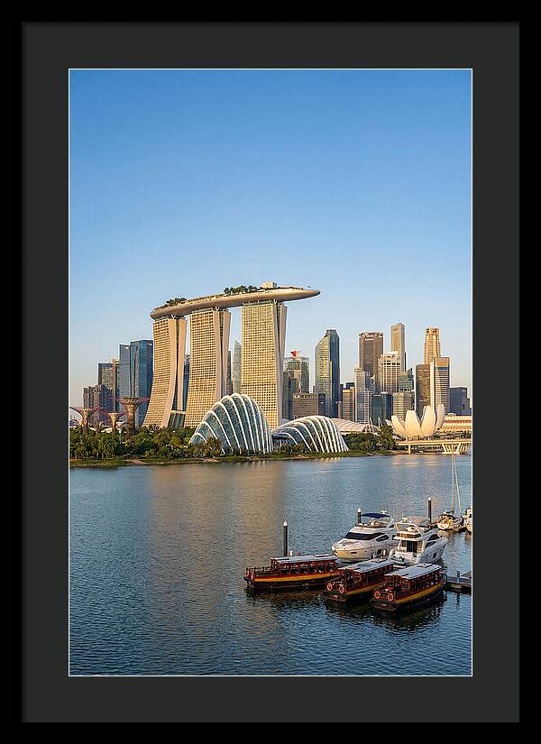 Singapore Skyline Reflections