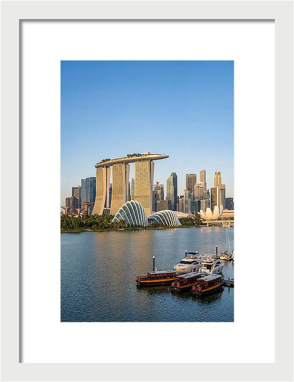 Singapore Skyline Reflections