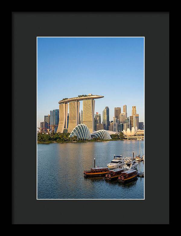 Singapore Skyline Reflections