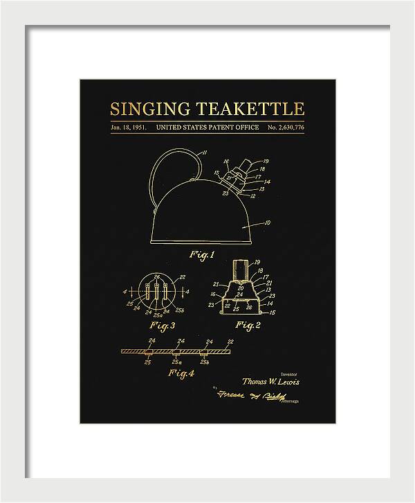 Singing Teakettle Gold Patent Us2630776a