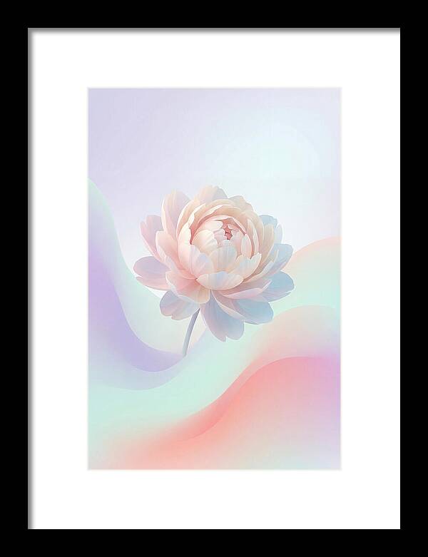 Single Peony Bloom