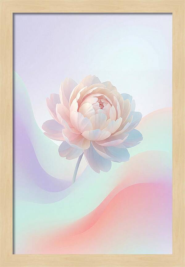Single Peony Bloom