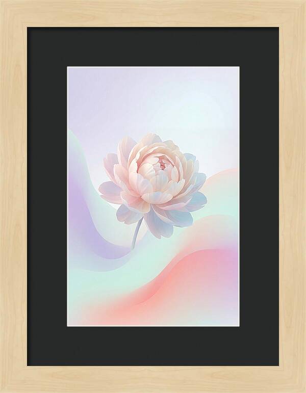 Single Peony Bloom