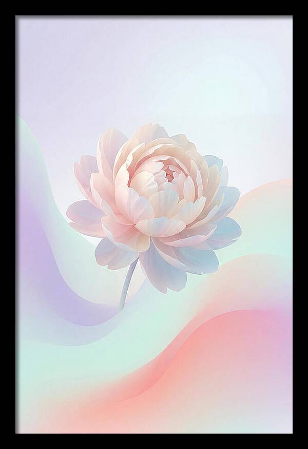 Single Peony Bloom