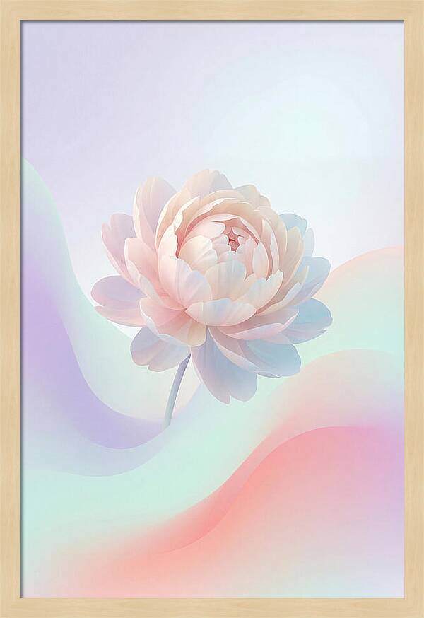 Single Peony Bloom