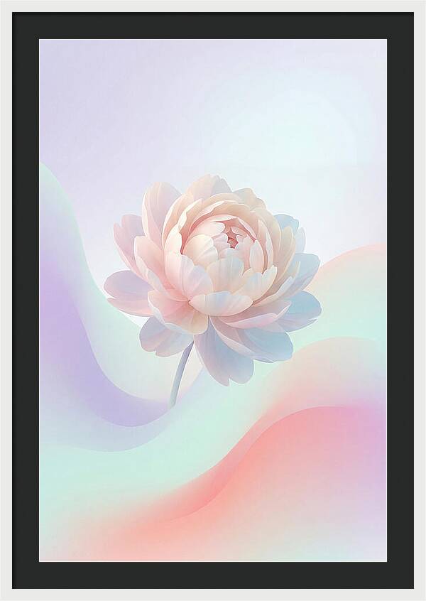 Single Peony Bloom