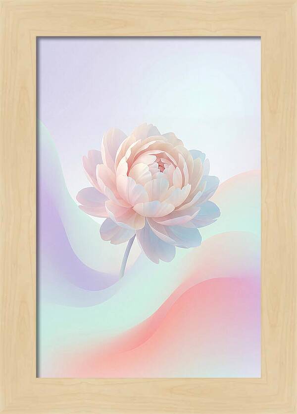 Single Peony Bloom