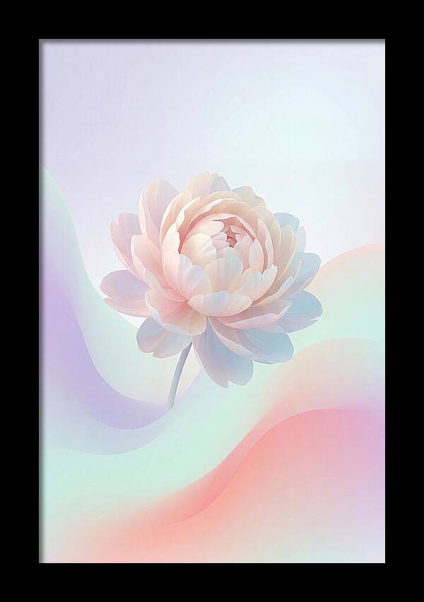 Single Peony Bloom