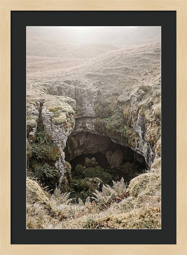 Sinkhole Revealing Hidden Depths