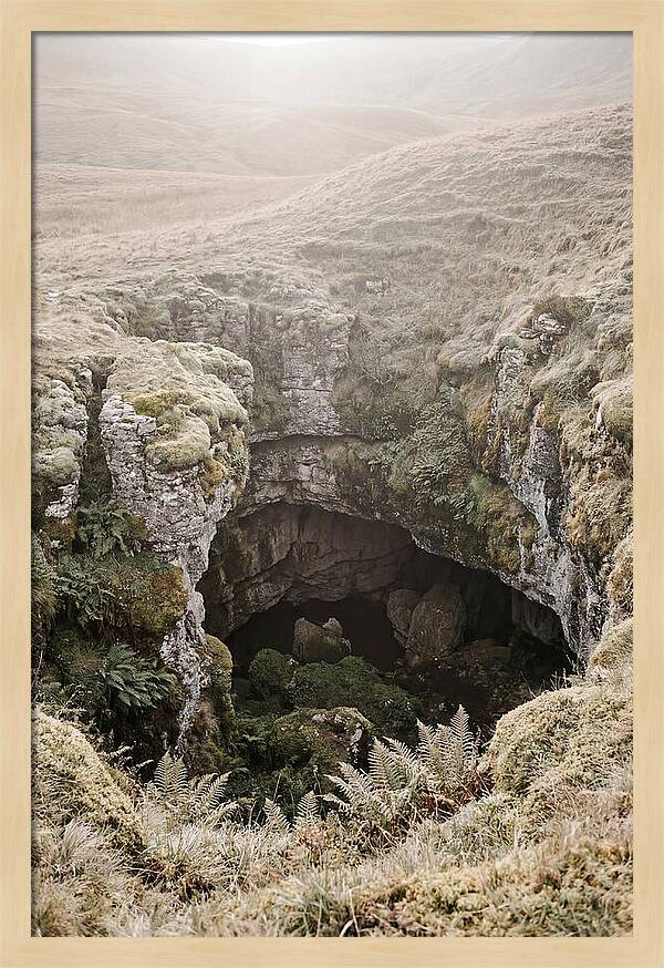 Sinkhole Revealing Hidden Depths