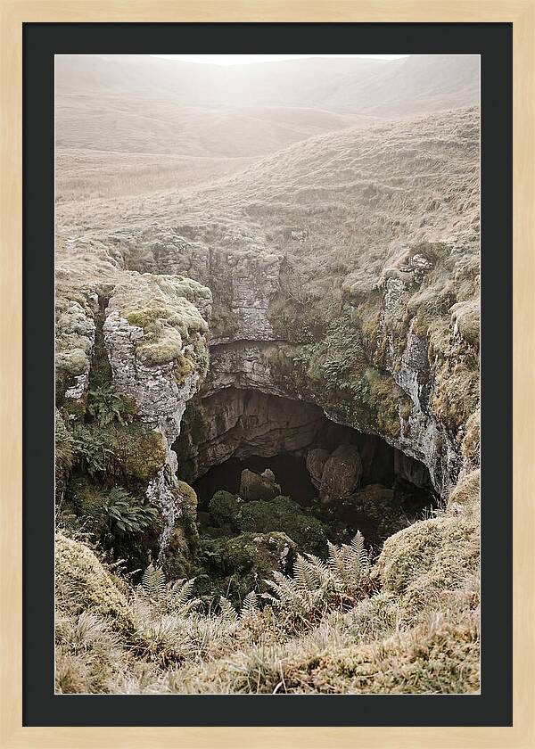 Sinkhole Revealing Hidden Depths
