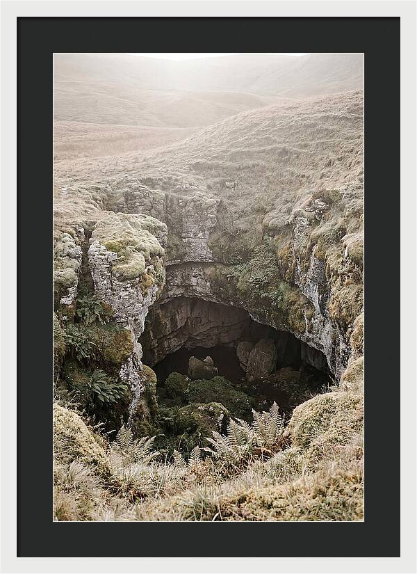 Sinkhole Revealing Hidden Depths