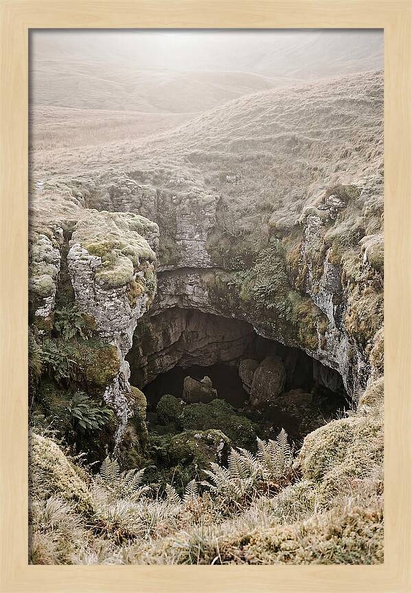 Sinkhole Revealing Hidden Depths