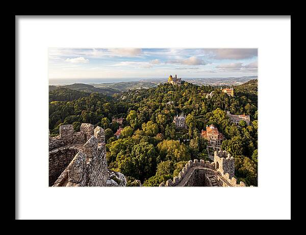 Sintra Hills From The Moorish Castle