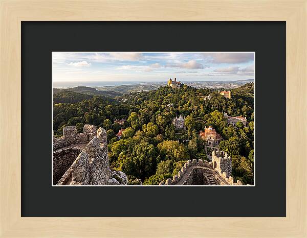 Sintra Hills From The Moorish Castle