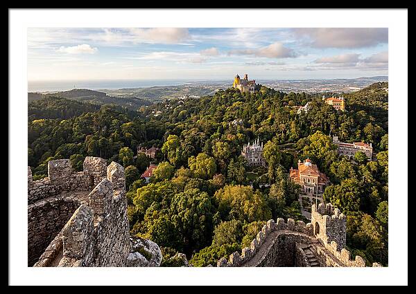 Sintra Hills From The Moorish Castle