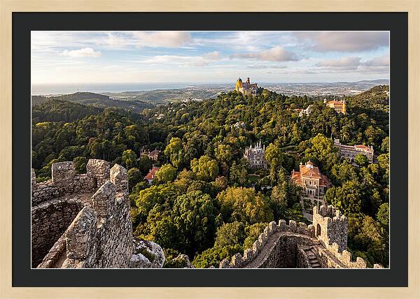 Sintra Hills From The Moorish Castle