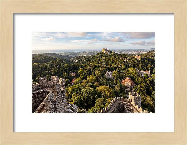 Sintra Hills From The Moorish Castle
